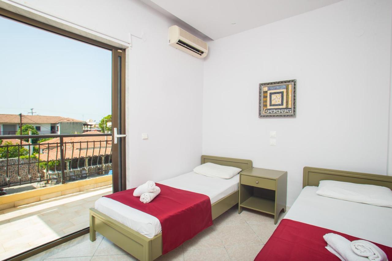 Litus Oliva Hotel Pefkochori Bagian luar foto