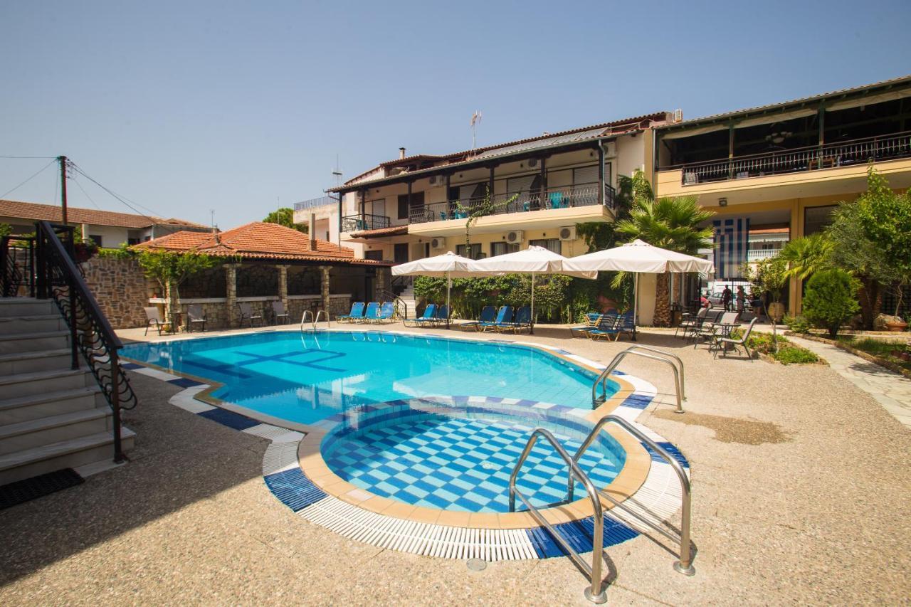 Litus Oliva Hotel Pefkochori Bagian luar foto